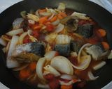 サバ缶(味付)で簡単トマト煮作り方2写真