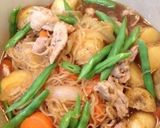 出汁なし 肉じゃが しらたき しっかり味作り方5写真