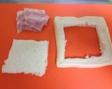 ☆マヨネーズ風味ベーコンエッグトースト☆作り方1写真
