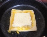 ☆マヨネーズ風味ベーコンエッグトースト☆作り方5写真
