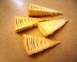 ひと手間かけて美味しく　破竹の下ごしらえ作り方3写真