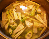 ひと手間かけて美味しく　破竹の下ごしらえ作り方5写真