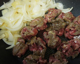 ☆牛肉と新タマネギのスタミナ炒め☆作り方3写真