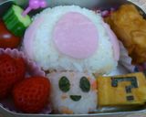 マリオの仲間♬キノピオのお弁当♬作り方3写真