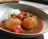 圧力鍋で簡単！野菜ゴロゴロチキンカレー♬作り方6写真