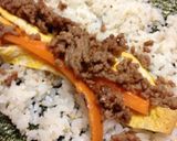 簡単　韓国海苔巻き (キンパ)作り方7写真