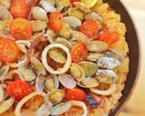 フライパンで☆旨味たっぷり魚介のパエリア作り方11写真