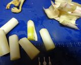 うどと菜の花の辛子酢味噌和え♪作り方2写真