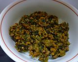 肉野菜のそぼろ丼★簡単で栄養有り♪作り方4写真