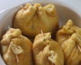 実は簡単♪お揚げさんと豆腐の巾着煮作り方8写真