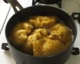 実は簡単♪お揚げさんと豆腐の巾着煮作り方12写真