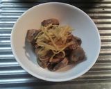 レバーの甘辛煮作り方18写真