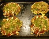 新キャベツでお好み焼き　水は入れません作り方7写真