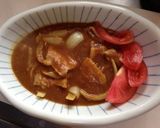 三段バラ肉のカレーDEさっと煮作り方3写真