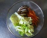 しょうゆの焼きそば作り方1写真