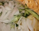 ペンネサラダニンニク風味作り方9写真