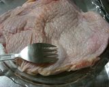 鶏と水菜のおひたし作り方1写真