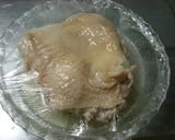 鶏と水菜のおひたし作り方2写真