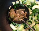食をそそる！チンゲン菜の青菜炒め作り方3写真