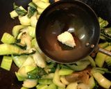 食をそそる！チンゲン菜の青菜炒め作り方4写真