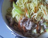 しょうゆの焼きそば作り方4写真