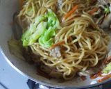 しょうゆの焼きそば作り方5写真