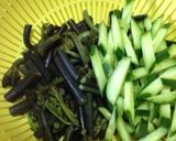 わらびの浅漬け作り方1写真