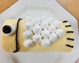 簡単☆こどもの日☆鯉のぼりロールケーキ作り方4写真