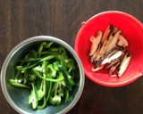 ピーマンとジャガイモの青椒肉絲風作り方3写真