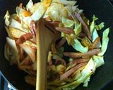 簡単パスタ☆キムチのスープパスタ作り方3写真