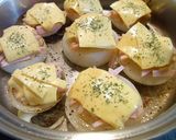 新玉ねぎのチェダーチーズ焼き作り方4写真