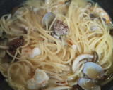 あさりと野菜の和風スープパスタ作り方7写真