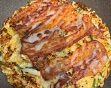 少ない材料で簡単！大きいお好み焼き作り方8写真