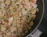 シーフードとレタスのあんかけチャーハン作り方5写真