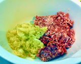 オーブンで簡単♪ズッキーニの肉詰め作り方2写真