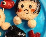 子どもの日にも。男の子＆女の子おにぎり作り方6写真