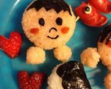 子どもの日にも。男の子＆女の子おにぎり作り方7写真