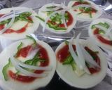 餃子の皮のピザ☆余った皮で一品作り方3写真