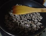 ひき肉のチャーハン作り方1写真