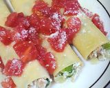 リコッタと野菜の和え物＆カネロニ作り方7写真
