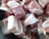 肉大好き ♡豚バラブロックスタミナ焼き作り方1写真
