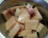 かじきまぐろの甘辛煮作り方1写真