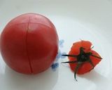 トマトの冷ややっこ作り方1写真