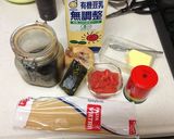 豆乳入り明太子パスタ作り方1写真