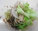 高知特産「焼き鰹」でサラダ鰹丼作り方2写真