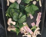 お弁当簡単カルボナーラ風クリームパスタ♡作り方2写真