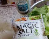 新玉ねぎ春野菜サラダ作り方1写真