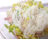 そうめんと春キャベツのサラダ作り方5写真