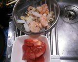 シーフードバジルクリームパスタ作り方1写真