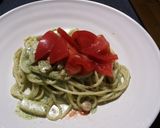 シーフードバジルクリームパスタ作り方5写真